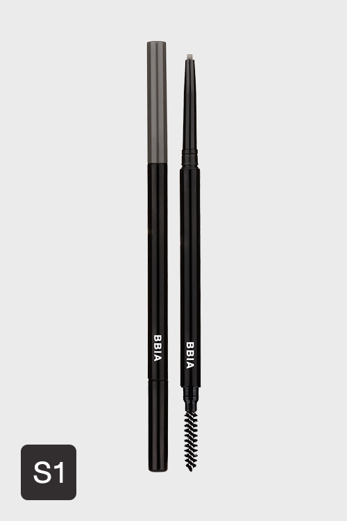 Bbia Last Auto Eyebrow Pencil Slim - S1 Charcoal S  